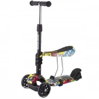 Kikka Boo trotinet 3u1 Makani Ride and Skate Train Kikka Boo trotinet 3u1 Makani Ride and Skate Train