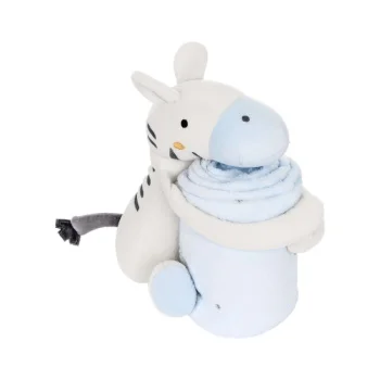 Kikka Boo ćebence za bebe sa plišanom igračkom 70×100 Stripy Friends Kikka Boo ćebence za bebe sa plišanom igračkom 70×100 Stripy Friends