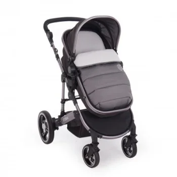 Kikka Boo zimska navlaka za kolica Embroidered dark grey-2 Kikka Boo zimska navlaka za kolica Embroidered dark grey-2