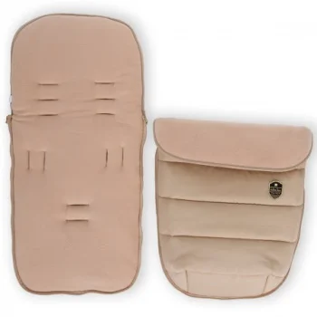 Kikka Boo zimska navlaka za kolica Embroidered beige -1 Kikka Boo zimska navlaka za kolica Embroidered beige -1