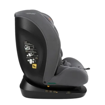 Kikka Boo autosedište I-Explore 2 premium I-Size 40-150cm Grey-3 Kikka Boo autosedište I-Explore 2 premium I-Size 40-150cm Grey-3