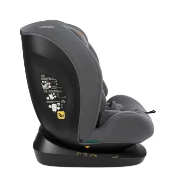 Kikka Boo autosedište I-Explore 2 premium I-Size 40-150cm Grey-4 Kikka Boo autosedište I-Explore 2 premium I-Size 40-150cm Grey-4