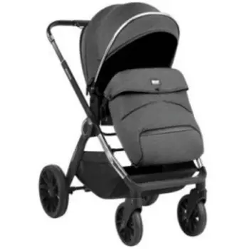 Kikka Boo kolica Tiffany set 3u1 sa autosedištem I-Xtend I-size i tvrdom korpom Dark Grey-1