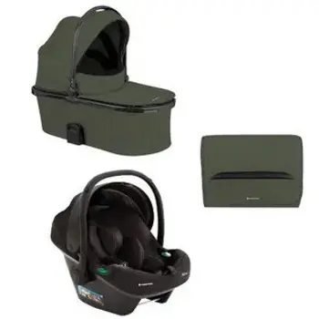 Kikka Boo kolica Tiffany set 3u1 sa autosedištem I-Xtend I-size i tvrdom korpom Army Green-1