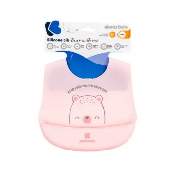 Kikka Boo portikla silikonska Bear with Me Pink-1