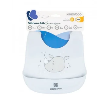 Kikka Boo silikonska portikla Savanna blue-1 Kikka Boo silikonska portikla Savanna blue-1