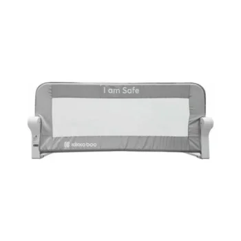 Kikka Boo zaštitna ogradica za krevetac I am Safe 102cm Grey Kikka Boo zaštitna ogradica za krevetac I am Safe 102cm Grey