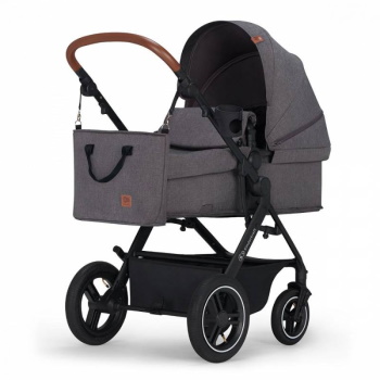 Kinderkraft dečija kolica 3u1 B-Tour Mink dark grey -1 Kinderkraft dečija kolica 3u1 B-Tour Mink dark grey -1