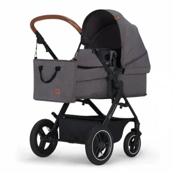 Kinderkraft dečija kolica 3u1 B-Tour Mink dark grey -1