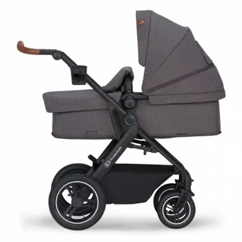 Kinderkraft dečija kolica 3u1 B-Tour Mink dark grey -2