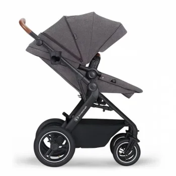 Kinderkraft dečija kolica 3u1 B-Tour Mink dark grey -7