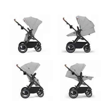 Kinderkraft dečija kolica 3u1 B-Tour Mink light grey -2 Kinderkraft dečija kolica 3u1 B-Tour Mink light grey -2