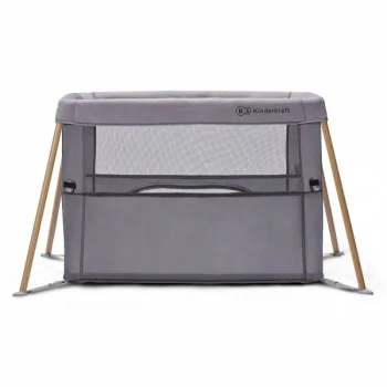 Kinderkraft prenosivi krevetac Movi wood grey-2 Kinderkraft prenosivi krevetac Movi wood grey-2