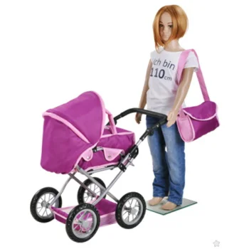 Knorr kolica za lutke Ruby jednorog ljubičasta-2 Knorr kolica za lutke Ruby jednorog ljubičasta-2