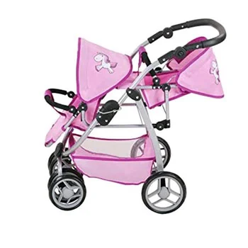 Knorr dupla kolica  za lutke Milo Unicorn 16474-1 Knorr dupla kolica  za lutke Milo Unicorn 16474-1