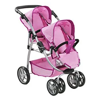 Knorr dupla kolica  za lutke Milo Unicorn 16474-3 Knorr dupla kolica  za lutke Milo Unicorn 16474-3