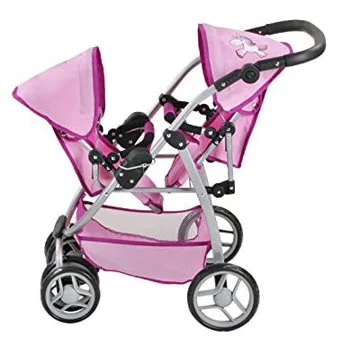 Knorr dupla kolica  za lutke Milo Unicorn 16474-4 Knorr dupla kolica  za lutke Milo Unicorn 16474-4