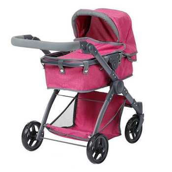 Knorr kolica za lutke Juna roze 63531 Knorr kolica za lutke Juna roze 63531