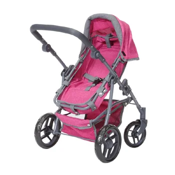 Knorr kolica za lutke Juna roze 63531-2 Knorr kolica za lutke Juna roze 63531-2