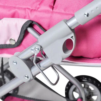 Knorr kolica za lutke Kyra pink butterfly 61888-2 Knorr kolica za lutke Kyra pink butterfly 61888-2