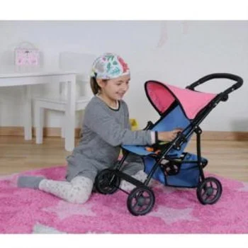 Knorr kolica za lutke Liba Jeans plava 16821-1 Knorr kolica za lutke Liba Jeans plava 16821-1