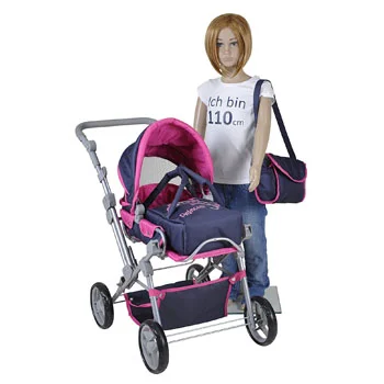 Knorr kolica za lutke Mioux Diadem sa štrasom 11425 -5 Knorr kolica za lutke Mioux Diadem sa štrasom 11425 -5