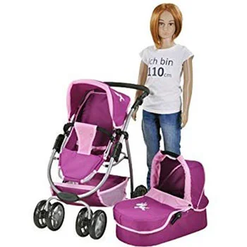 Knorr kolica za lutke Coco jednorog 90772-3 Knorr kolica za lutke Coco jednorog 90772-3