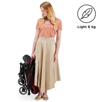 Kolica kišobran Indy Burgundy Kinderkraft-7 Kolica kišobran Indy Burgundy Kinderkraft-7