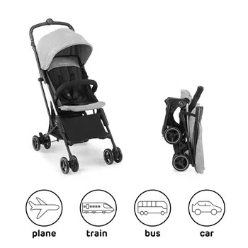Dečija kišobran kolica Grey Mini dot Kinderkraft-1 Dečija kišobran kolica Grey Mini dot Kinderkraft-1
