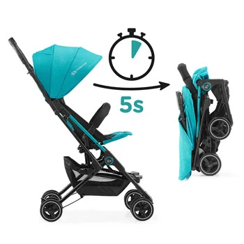 Dečija kišobran kolica Turquoise Mini dot Kinderkraft-2 Dečija kišobran kolica Turquoise Mini dot Kinderkraft-2