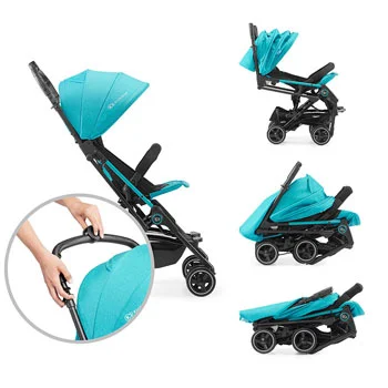 Dečija kišobran kolica Turquoise Mini dot Kinderkraft-7 Dečija kišobran kolica Turquoise Mini dot Kinderkraft-7