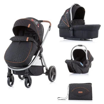 Chipolino dečija kolica 3u1 Havana 2020 Oniks Chipolino dečija kolica 3u1 Havana 2020 Oniks