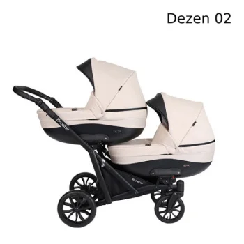 Kunert kolica za blizance 2u1 set Booster crni ram 02 Kunert kolica za blizance 2u1 set Booster crni ram 02