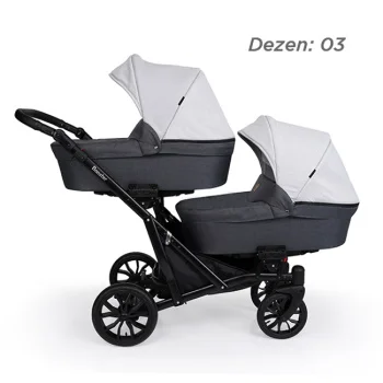 Kunert kolica za blizance 2u1 set Booster light 03 Kunert kolica za blizance 2u1 set Booster light 03