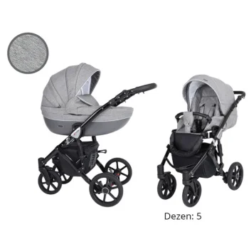Kunert kolica za bebe 2u1 set Mila crni ram 5 Kunert kolica za bebe 2u1 set Mila crni ram 5