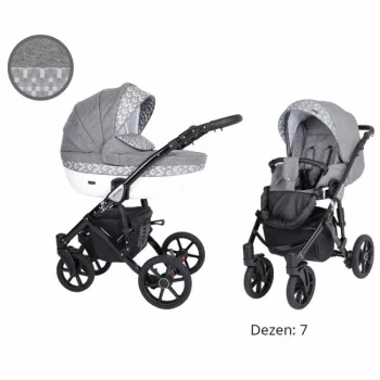 Kunert kolica za bebe 2u1 set Mila crni ram 7 Kunert kolica za bebe 2u1 set Mila crni ram 7