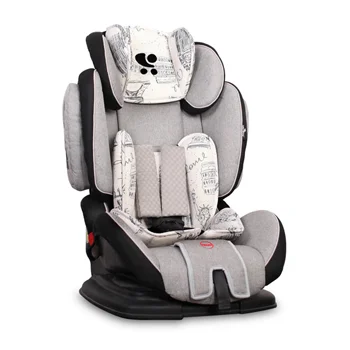 Lorelli auto-sedište Magic Premium 9-36 kg Black&Grey Cities Lorelli auto-sedište Magic Premium 9-36 kg Black&Grey Cities
