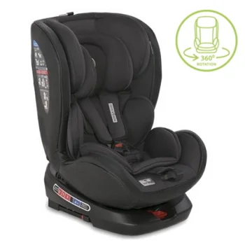 Lorelli auto sedište Nebula Isofix 0-36kg 360° rot black leather 2023 Lorelli auto sedište Nebula Isofix 0-36kg 360° rot black leather 2023