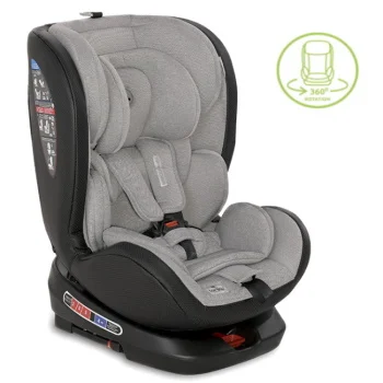 Lorelli auto sedište Nebula Isofix 0-36kg 360° rot grey leather 2023 Lorelli auto sedište Nebula Isofix 0-36kg 360° rot grey leather 2023