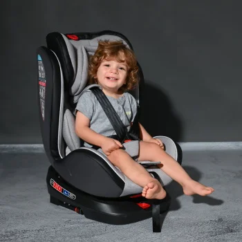 Lorelli auto sedište Nebula Isofix 0-36kg 360° rot grey leather 2023-3 Lorelli auto sedište Nebula Isofix 0-36kg 360° rot grey leather 2023-3