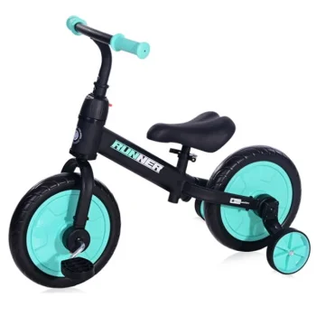Lorelli balans bicikl Runner 2u1 black turquoise Lorelli balans bicikl Runner 2u1 black turquoise