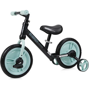 Bicikl balance bike energy 2 in1 Black Green Bicikl balance bike energy 2 in1 Black Green