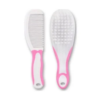 Lorelli češalj i četka za negu bebe Blush pink Lorelli češalj i četka za negu bebe Blush pink