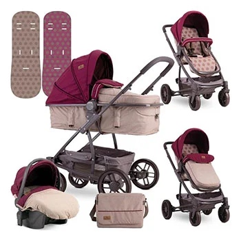 Lorelli dečija kolica S-500 2u1 set Beige-Red Dots Lorelli dečija kolica S-500 2u1 set Beige-Red Dots