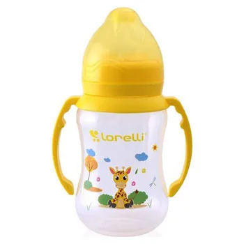 Lorelli flašica sa ručicama 250ml Wide Neck -2 Lorelli flašica sa ručicama 250ml Wide Neck -2
