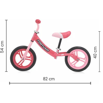 Lorelli balans bicikl Fortuna light dark pink-1 Lorelli balans bicikl Fortuna light dark pink-1