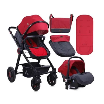 Lorelli kolica za bebe Alexa Set Black&Red 2018 Lorelli kolica za bebe Alexa Set Black&Red 2018