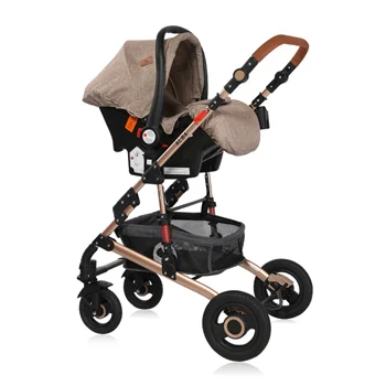 Lorelli kolica za bebe 3 u 1 Alba Dark Beige 2020-5 Lorelli kolica za bebe 3 u 1 Alba Dark Beige 2020-5