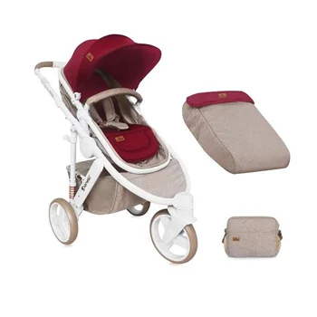 Lorelli kolica za bebe Calibra 3 Beige&Red Lorelli kolica za bebe Calibra 3 Beige&Red