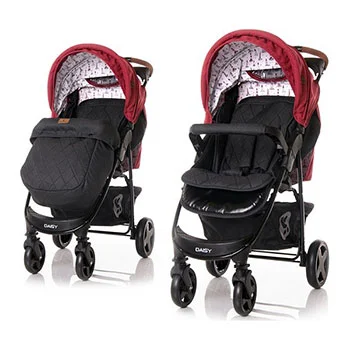 Lorelli kolica Daisy sa navlakom Crno crvena Lighthouse Lorelli kolica Daisy sa navlakom Crno crvena Lighthouse